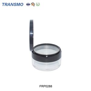 Boîtier vide pour poudre libre, étiquette privée, pot transparent pour poudre libre, boîtier rond en plastique vide pour poudre libre avec houppette - Product Image 4