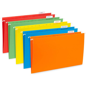 Các loại màu sắc gia cố treo tập tin kích thước hợp pháp treo tập tin thư mục cho văn phòng nhà màu sắc mã hóa tập tin tổ chức - Product Image 1