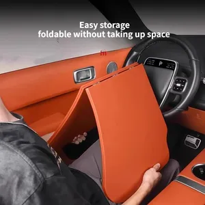 โต๊ะพับได้อเนกประสงค์สำหรับรถยนต์ทุกประเภท รุ่น L6L7L8L9 Model Y/3 Boundary M7car ใช้กับพวงมาลัยรถยนต์ สำหรับวางแล็ปท็อป ทำงาน ทานอาหาร - Product Image 5