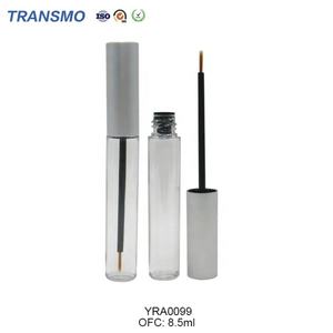 Flacon d'eye-liner fin en aluminium personnalisé de 6 ml avec pinceau, tube cosmétique pour faux cils de 6,5 ml - Product Image 1