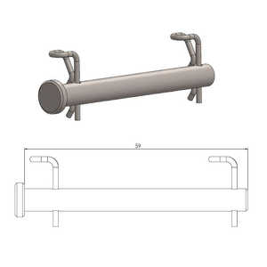 Gas a Gas EC 300 21-25 pinza freno posteriore perno di alta qualità Moto Master prodotto - Product Image 1