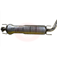 Silencieux central d'échappement en acier galvanisé de remplacement pour Opel Astra G & Zafira A Diesel GM 90581544 (Pièce d'origine) - Vente en gros usine