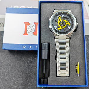 2025 Mới Xoay Thạch Anh Đồng Hồ Cho Nam Giới Quà Tặng Thiết Lập Siêu Xe Rim Quay Người Đàn Ông Đồng Hồ Thiết Lập Thể Thao 360 Bánh Xe Đồng Hồ Đeo Tay Cho Nam Giới Đồng Hồ - Product Image 6