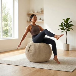 Silla de Yoga Antiexplosión de 65 cm, Pelota de Yoga Estable, Pelota Suiza, Asiento Ergonómico para Oficina, Venta al por Mayor OEM - Product Image 3