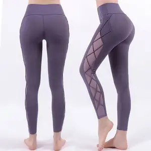 Active wear Yoga collant donna Scrunch Butt Gym Leggings Fitness USA Women Plus Pants Leggings