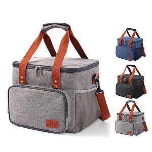 Bolsa Térmica para Almuerzo con Logotipo Personalizado, Impermeable, de Oxford, Aislada, Reutilizable, para Entrega de Comida, Picnic y Refrigeración - Product Image 5