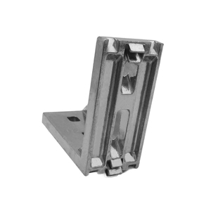 ขายึดมุมเดี่ยว 45x90 อุปกรณ์เสริมอะลูมิเนียมอัดขึ้นรูป ตัวเชื่อมมุม 90 องศา - Product Image 5