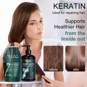 Traitement capillaire à la kératine OEM, cheveux secs et abîmés, masque à la kératine pour un soin en profondeur, réparation des dommages, hydratation des racines des cheveux, crème pour cheveux bouclés - Product Image 3