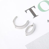 Bijoux de Piercing personnalisé en acier inoxydable hypoallergénique, anneau de nombril inversé et incurvé pour femmes, vente en gros