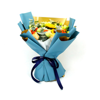 Papier d'emballage pour fleurs personnalisé, imperméable, pour bouquets, cadeaux et arrangements de fleurs fraîches
