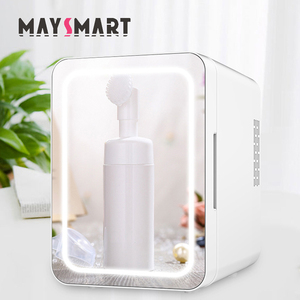 Tủ Lạnh Chăm Sóc Da Portatil <span class=keywords><strong>Mini</strong></span> Retro Chăm Sóc Da Với Đèn Led Và Tủ Lạnh Gương - Product Image 6