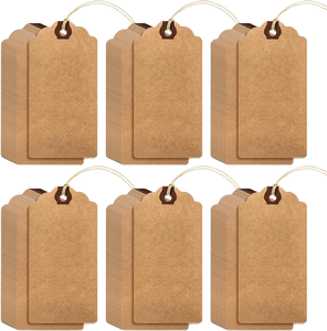 Etiquetas de regalo de cartón de corazón hueco <span class=keywords><strong>personalizadas</strong></span>-etiquetas colgantes de tarjeta de logotipo personalizado <span class=keywords><strong>para</strong></span> bodas, cumpleaños, ropa y eventos especiales - Product Image 1