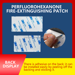 Extintor de Incendios de Baterías para Distribución Espacial Sellada con <span class=keywords><strong>Gas</strong></span> Perfluorohexano, Fácil de Instalar con Parche - Product Image 4