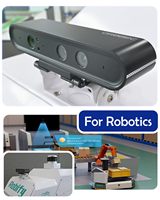 Kamera Kedalaman 3D Astra Pro Akurasi ±3mm 0.6-8m Sinkronisasi Multi-Kamera USB 2.0 SDK ROS1/2 SLAM untuk Robotika AI Vision Pemindaian 3D