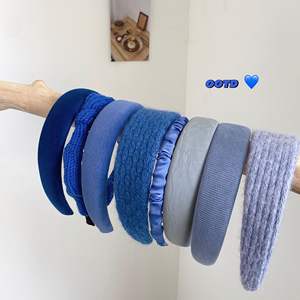 Kleine-<span class=keywords><strong>Diadema</strong></span> blanca coreana para niña, accesorios de lana para el cabello, horquilla a presión - Product Image 1