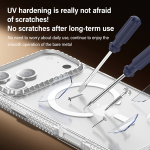 Sang trọng từ Trong Suốt TPU trường hợp điện thoại với phí không dây chống vàng thiết kế chống thấm nước cho <span class=keywords><strong>iPhone</strong></span> 15 Pro Max 16 17 skyqi - Product Image 4