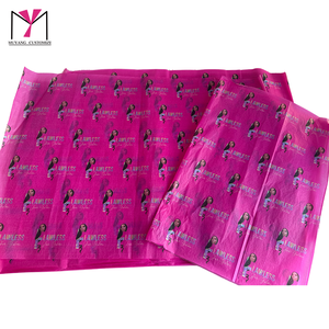 Papel de Regalo Personalizado MUYANG, Papel de Seda Estampado Rosa, Papel de Arte con Doble Revestimiento, Diseño Ecológico sin Líneas - Product Image 3