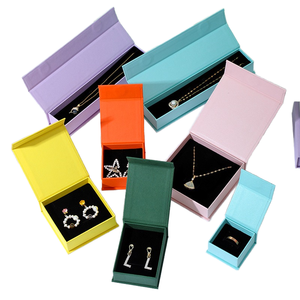 Custom Flip Book Shaped Rigid Boxes for Jewelry Packaging with Paperboard and <b>Sponge</b> Liner Recyclable Logo - Product Image 1