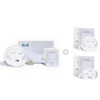 Appareil de beauté flexible et hydratant éco-responsable OEM/ODM, pack combiné visage et yeux avec 18 pièces + 12 pièces