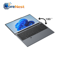 Portátil Educativo Personalizado de Fábrica N5095 de 15.6 Pulgadas, Computadora Portátil Delgada para Estudiantes