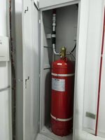 Système d'extinction d'incendie FM200 40/70/100/120/150/180L Gaz/Équipement de lutte contre l'incendie FC-227ea