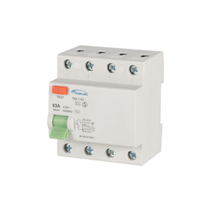 Disjoncteur différentiel électromagnétique de type A 3P+N 25A RCCB(RCD) TML1-63 - Product Image 1