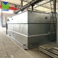 Station d'épuration des eaux usées industrielle chimique de 1000 m³/jour contrôlée par PLC