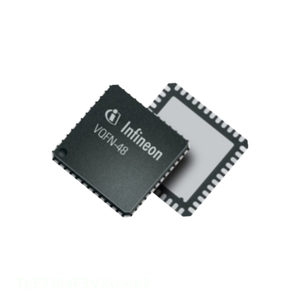Componentes Electrónicos en Línea TLE7184F3VXUMA2 Canal del Fabricante IC CONTROLADOR DE MOTOR 6V 45V 48VQFN Gestión de Energía (PMIC) - Product Image 1