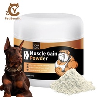 Suplemento en Polvo para Ganancia Muscular en Perros, Alto en Proteínas, BCAA, Calorías, Suplemento Alimenticio para Perros, Salud Animal, Personalización OEM/ODM