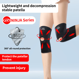 Penyangga Lutut Olahraga Lintas Batas - Pita Patela yang Dapat Disesuaikan untuk Bola Basket, Mendaki, dan Berlari - Product Image 5
