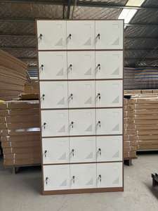 Casilleros Metálicos de 12 Puertas, Casilleros de Almacenamiento para Lavandería, Casilleros de Acero para Paquetes, Casilleros Inteligentes para Personal de Gimnasio - Product Image 6