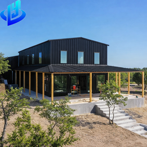 <span class=keywords><strong>บ้าน</strong></span>โครงเหล็กสมัยใหม่ <span class=keywords><strong>บ้าน</strong></span>เหล็กชั้<span class=keywords><strong>น</strong></span>เดียว สองชั้<span class=keywords><strong>น</strong></span> พร้อมระเบียง สไตล์บ้า<span class=keywords><strong>น</strong></span>ไร่ร่วมสมัย ชุดสร้าง<span class=keywords><strong>บ้าน</strong></span>สำเร็จรูป - Product Image 1