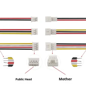 Conjunto de Cabos PH2.0mm 2P3P4P5P6P, Chicote de Expansão IP68, Isolado em PVC, Classificado para Eletrodomésticos, Personalizado 26AWG - Product Image 2
