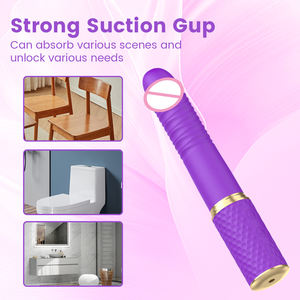 Potente Masajeador Sexual Automático Multivelocidad Telescópico, Máquina de Masturbación Femenina, Dildo, Máquina Sexual para Mujeres - Product Image 4