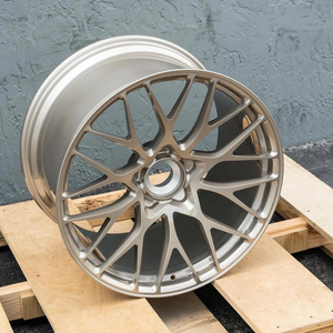 ล้อรถยนต์ดีไซน์ตาข่ายขนาด5X112 5X114.3 5X120 <span class=keywords><strong>18</strong></span> 19 20 21 22 24นิ้วสำหรับเทสลาเบนซ์ BMW Audi Porsche - Product Image 3