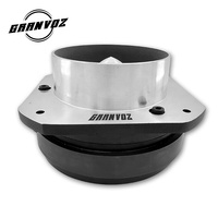 Haut-parleur de voiture à bobine mobile de 4 pouces 44,4 V, 200 W/300 W, en aluminium, super tweeter à diaphragme en titane, vente en gros d'usine en Chine