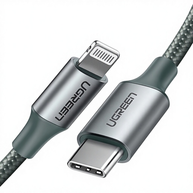 UGREEN MFi USB C to IOS Charging USB Cable Fast MFi Certification 8pin to Type C Data Cable for iPhone 15 14 13 12