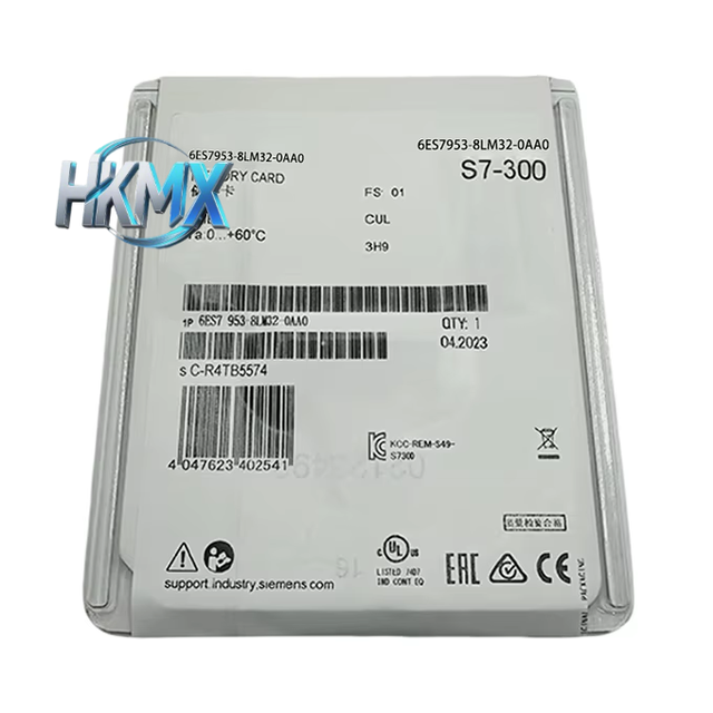 100% and Brand New 6ES7953-8LM32-0AA0 MMC Card 32MB - S7-300/S7-400 PLC Program Storage With One Year Warranty