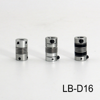 Accouplement souple en alliage d'aluminium pour encodeur, moteur pas à pas, servomoteur, vis, ressort, pour CNC