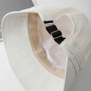 2025 Summer Classic Waffle Silk Screen Printed Custom Brand Sunshade <b>Sunscreen</b> Bucket Hat for Women Casual Fashion - Product Image 3