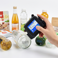 WAISU Mini máquina de codificación portátil de mano Manual QR código fecha Bracode impresora de inyección de tinta para tela y tubos para almacén
