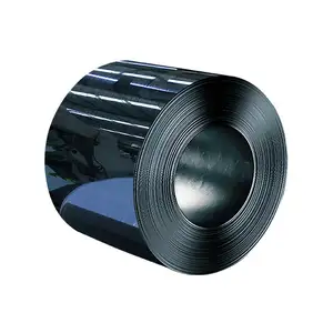 Black titanium mirror surface glass 1mm 1.5mm 304 Thick Stainless Steel Coil Manufacturer Polished