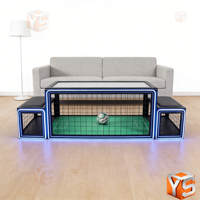 Jeu de football pour enfants en métal certifié CE ZDYS - Anglais, 2 joueurs, usage commercial en intérieur