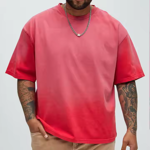 <span class=keywords><strong>T</strong></span>-<span class=keywords><strong>shirt</strong></span> pour hommes personnalisé de haute qualité sweat-<span class=keywords><strong>shirt</strong></span> lourd surdimensionné col rond imprimé <span class=keywords><strong>t</strong></span>-<span class=keywords><strong>shirt</strong></span> de mode délavé en tricot de <span class=keywords><strong>grande</strong></span> <span class=keywords><strong>taille</strong></span> - Product Image 3