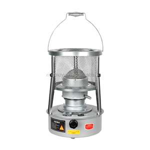 Dầu hỏa không khí nóng trong nhà ngoài trời di động cắm trại nóng thép không gỉ năng suất cao 6L Trắng - Product Image 1