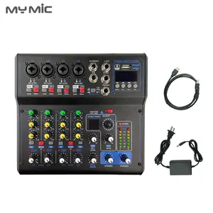 MY MIC MG8 Mixer digitale professionale per DJ Console di interfaccia Audio schede audio e Mixer Audio a 8 canali per karaoke singing Speech