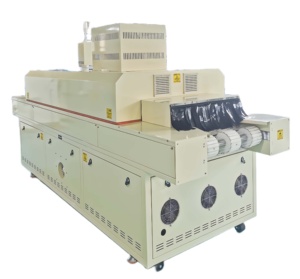 Hochgeschwindigkeits-<span class=keywords><strong>UV</strong></span>-Härtungsmaschine für Schuhe |   70% Energieeinsparung, Langlebige Lampen |   Simultan-<span class=keywords><strong>UV</strong></span>-Behandlungssystem für Beidseitige Anwendung - Product Image 5