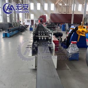 Máquina de Conformado Automática de Precisión con Control PLC para Puertas Enrollables, Riel Colgante Especial de 1220 mm de Ancho de Alimentación para Tejas de Acero - Product Image 3