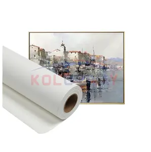 290G 280G 100% Pure Katoenen Canvas Roll Canvas Afdrukken Service Grote Art Canvas Voor Inkjet Printing