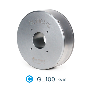 Moteur de cardan sans balais CubeMars GL100 KV10, couple de pointe 7,7 Nm, arbre creux large de 30 mm, étanche IP45 pour bras robotique PTZ de cinéma - Product Image 3